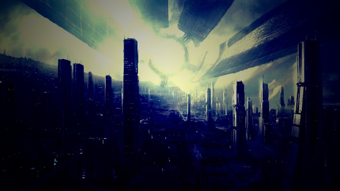 Цитадель из Mass Effect обои