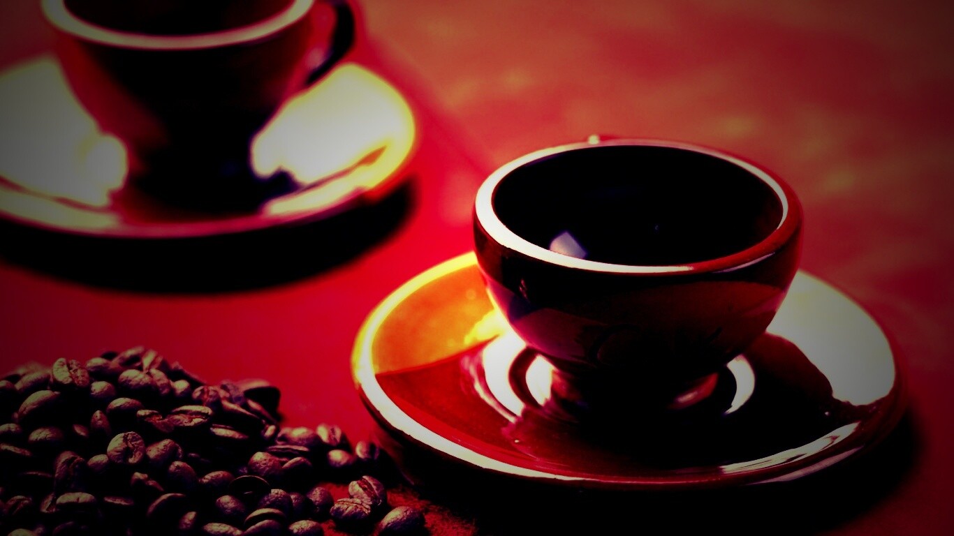 Кофейные чашки обои
