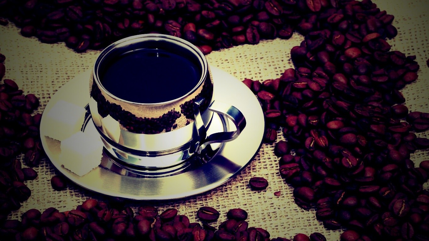 Кофе с сахаром обои