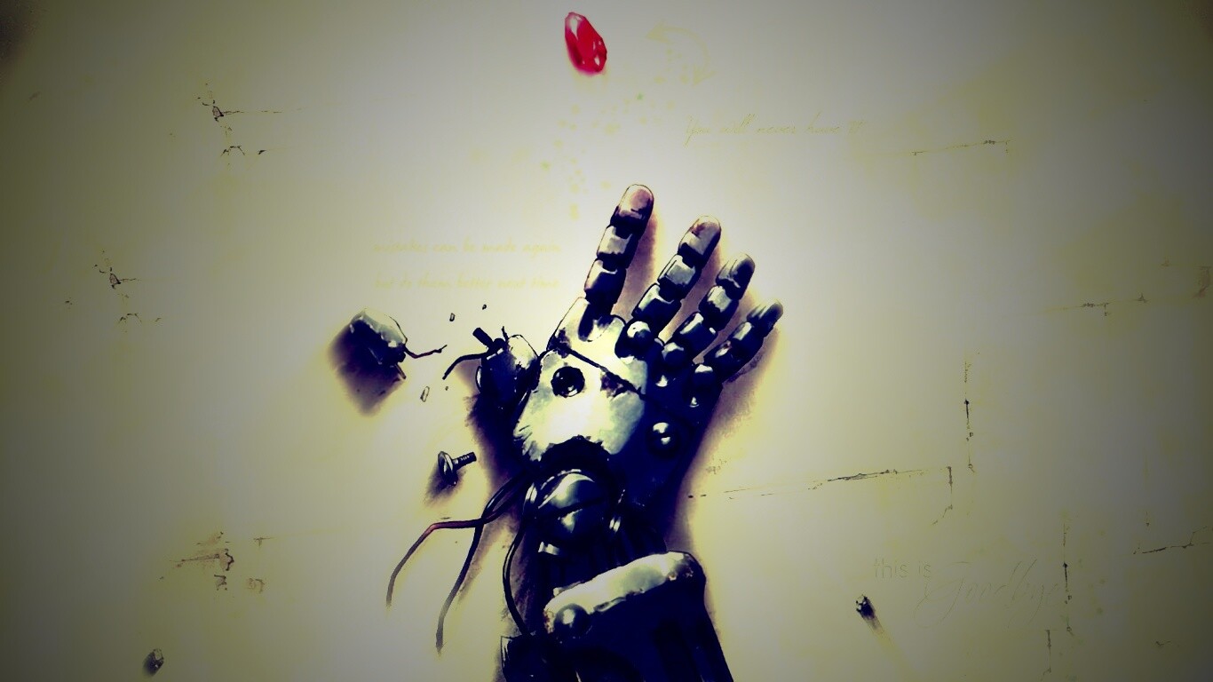 Автопротез из анимэ Стальной Алхимик обои