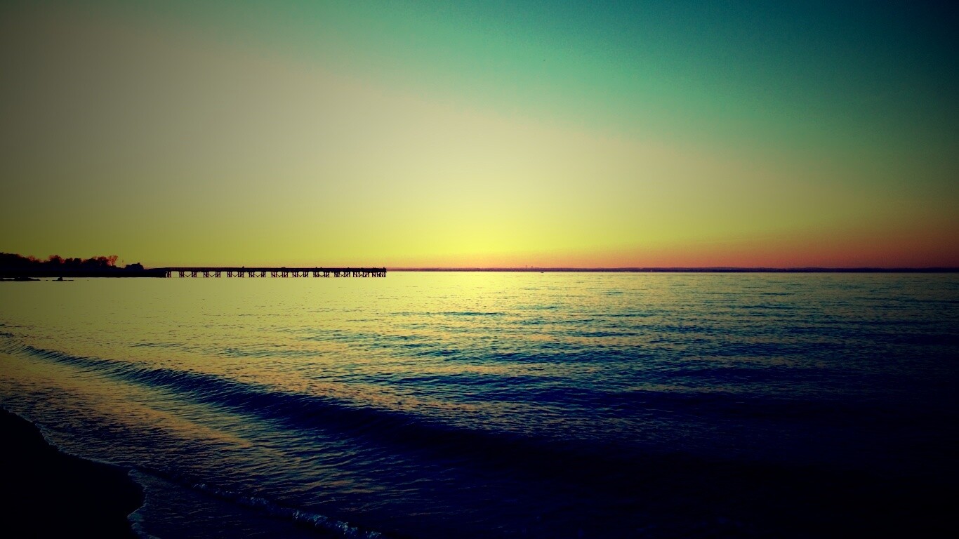 Причал обои