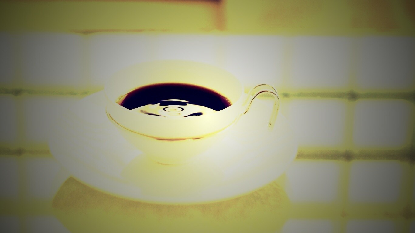 Чашечка кофе обои