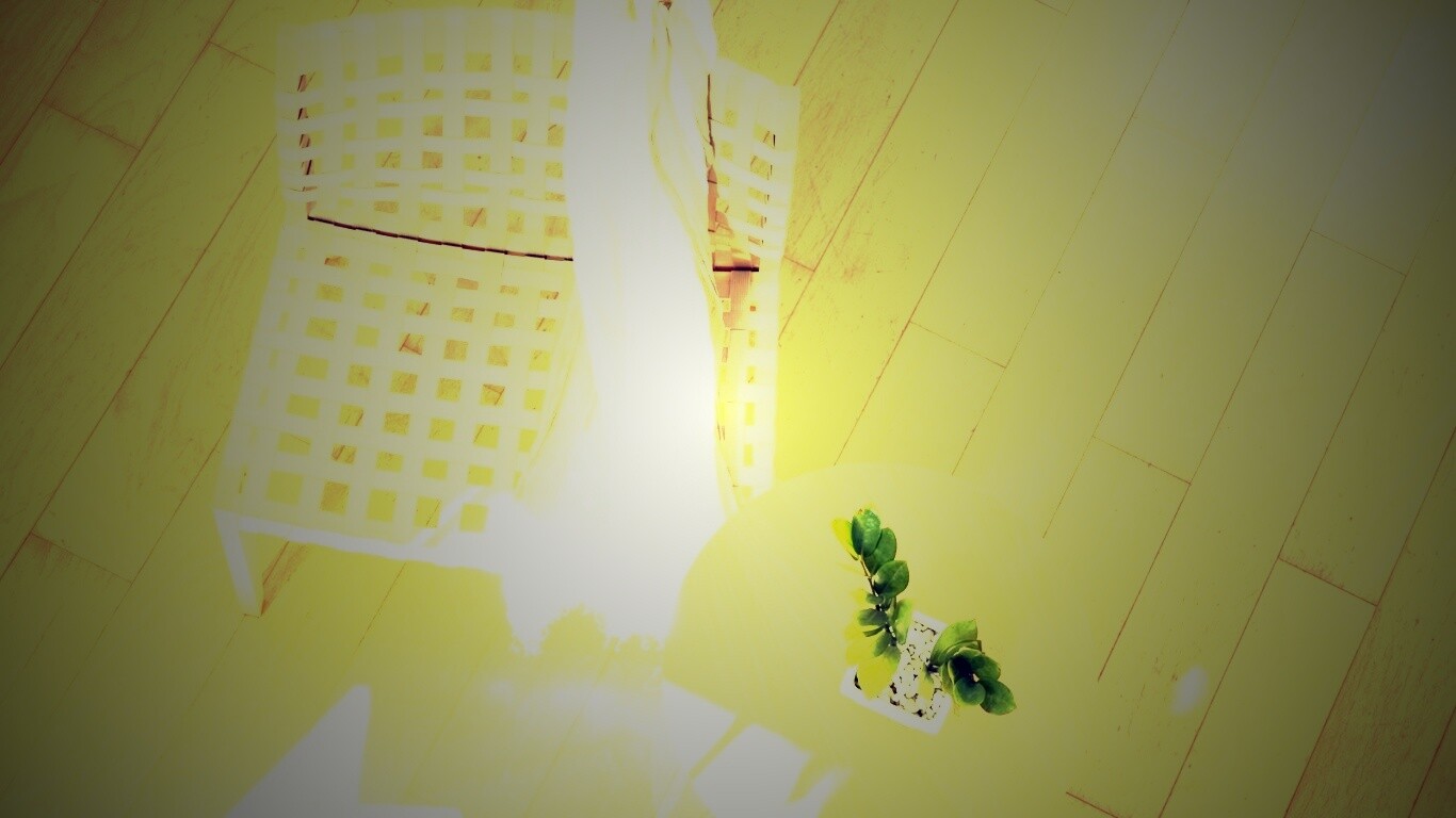 Отдых на плетенном кресле обои