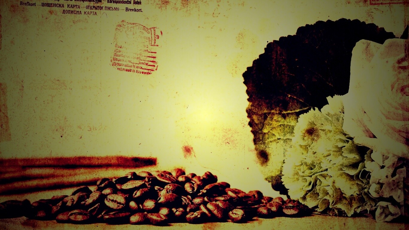 Зерна кофе обои