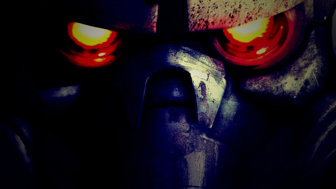 Красноглазый демон обои