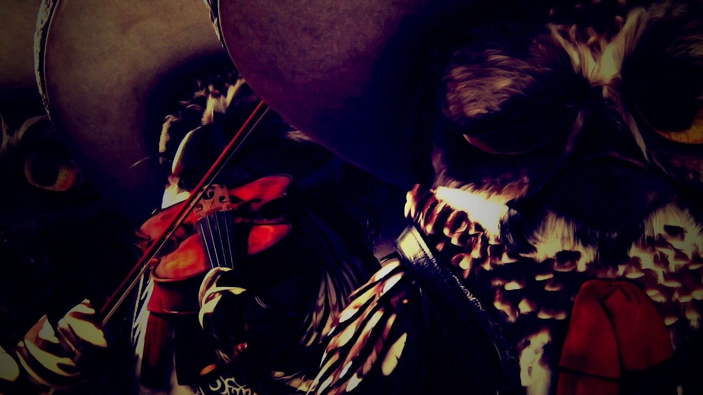 Совы-мариачи из Ранго обои