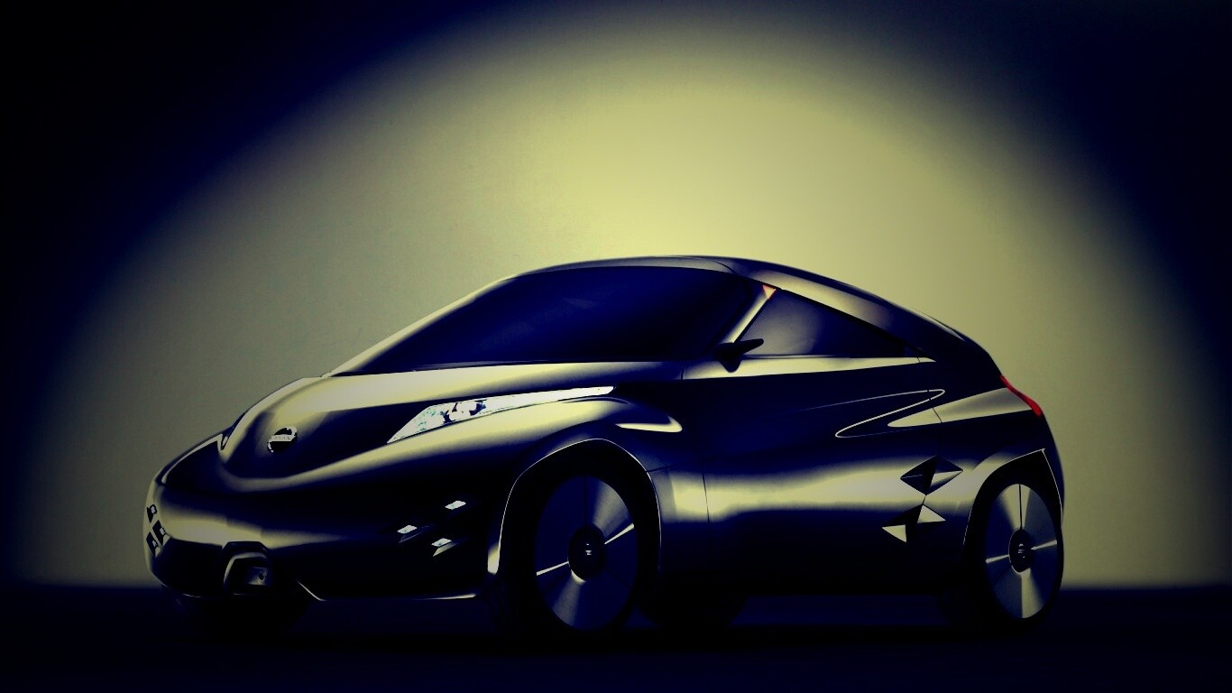 Концепт nissan обои