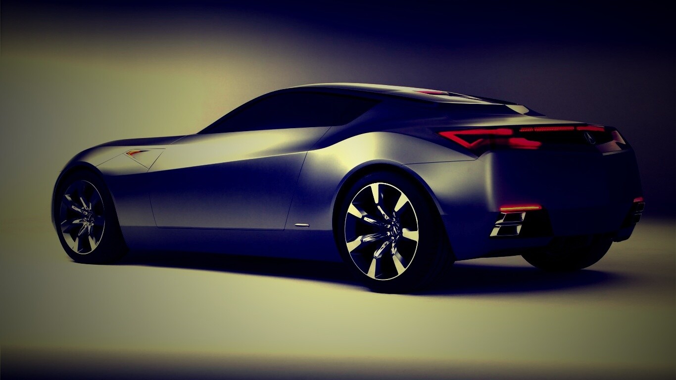 Серый автомобиль обои