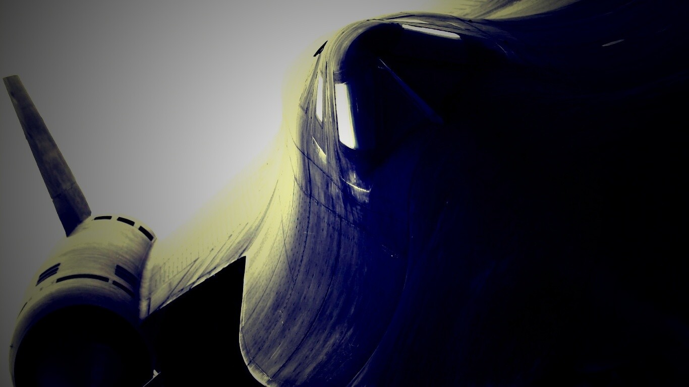 Самолет SR-71 BlackBird обои