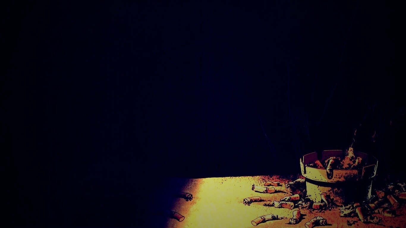 Пепельница обои