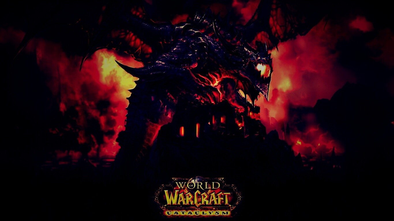 Дракон из WoW обои