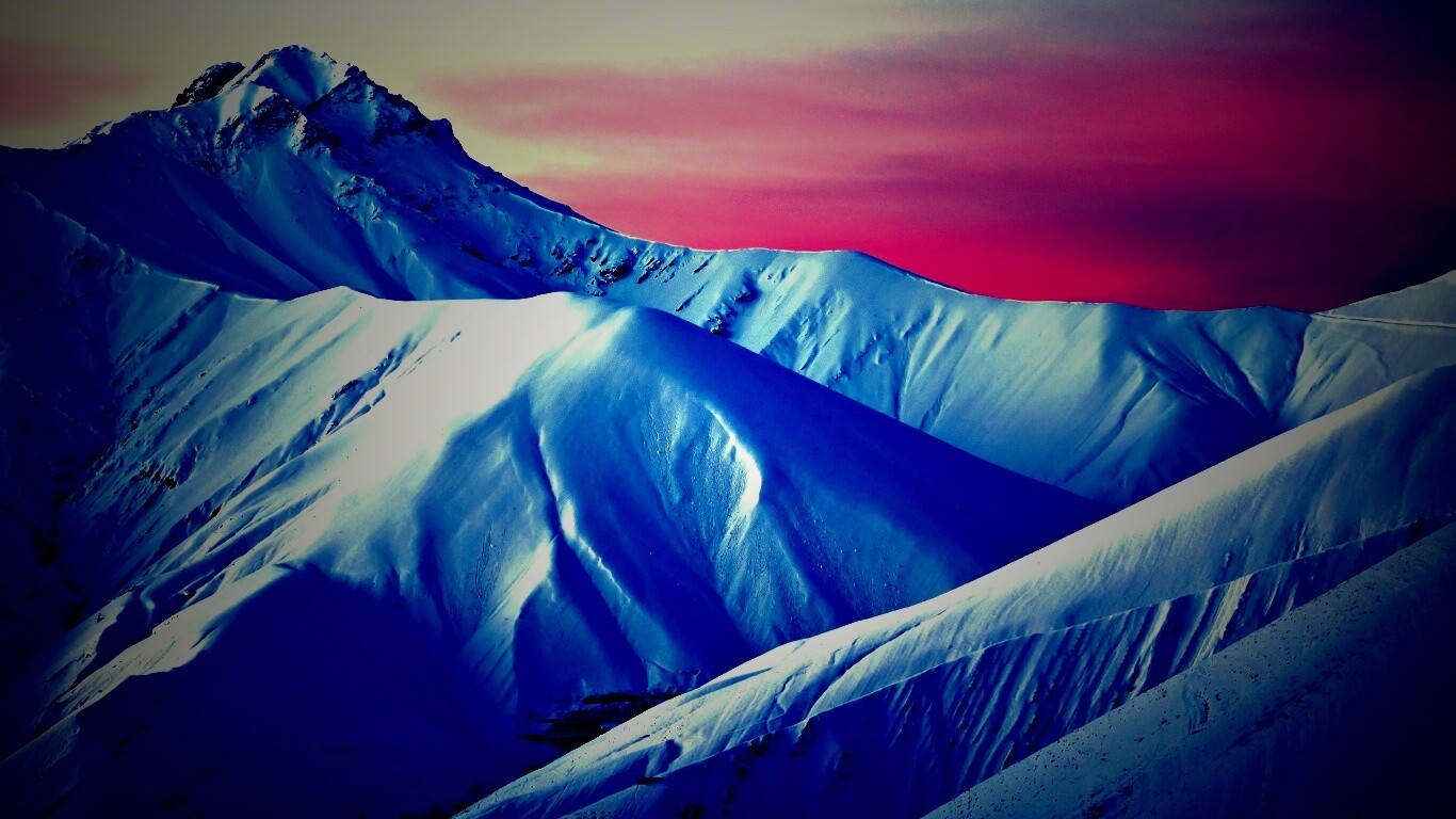 Снежные вершины обои