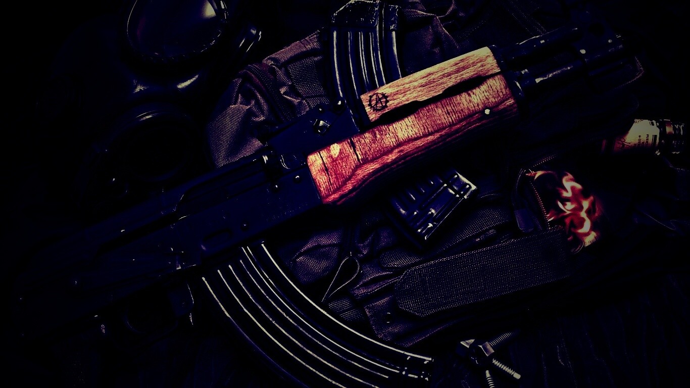 Автомат АК-47 обои