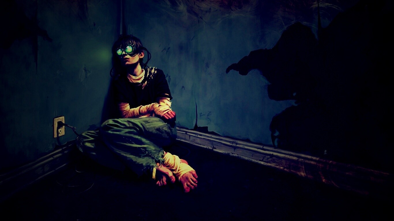 Потерянный в виртуальном мире обои