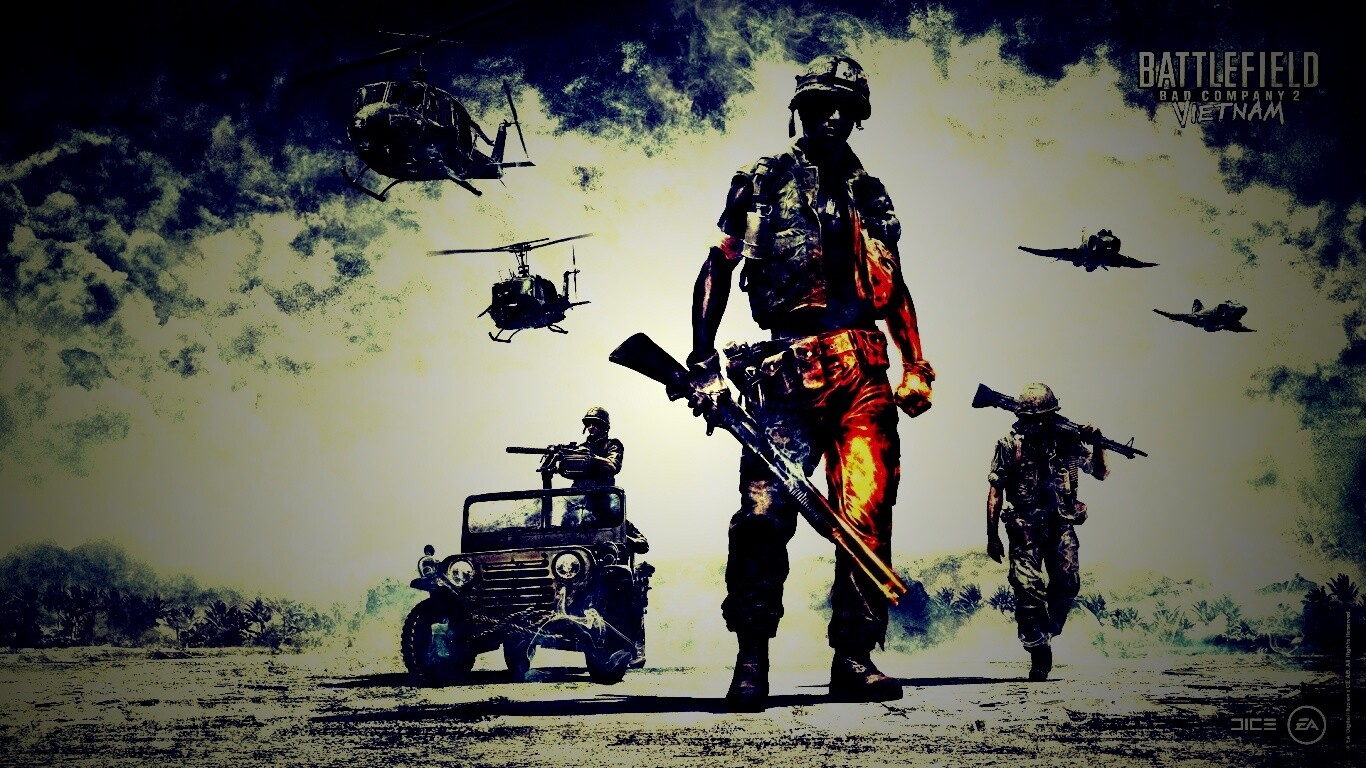 Battlefield Bad Company 2 Vietnam обои