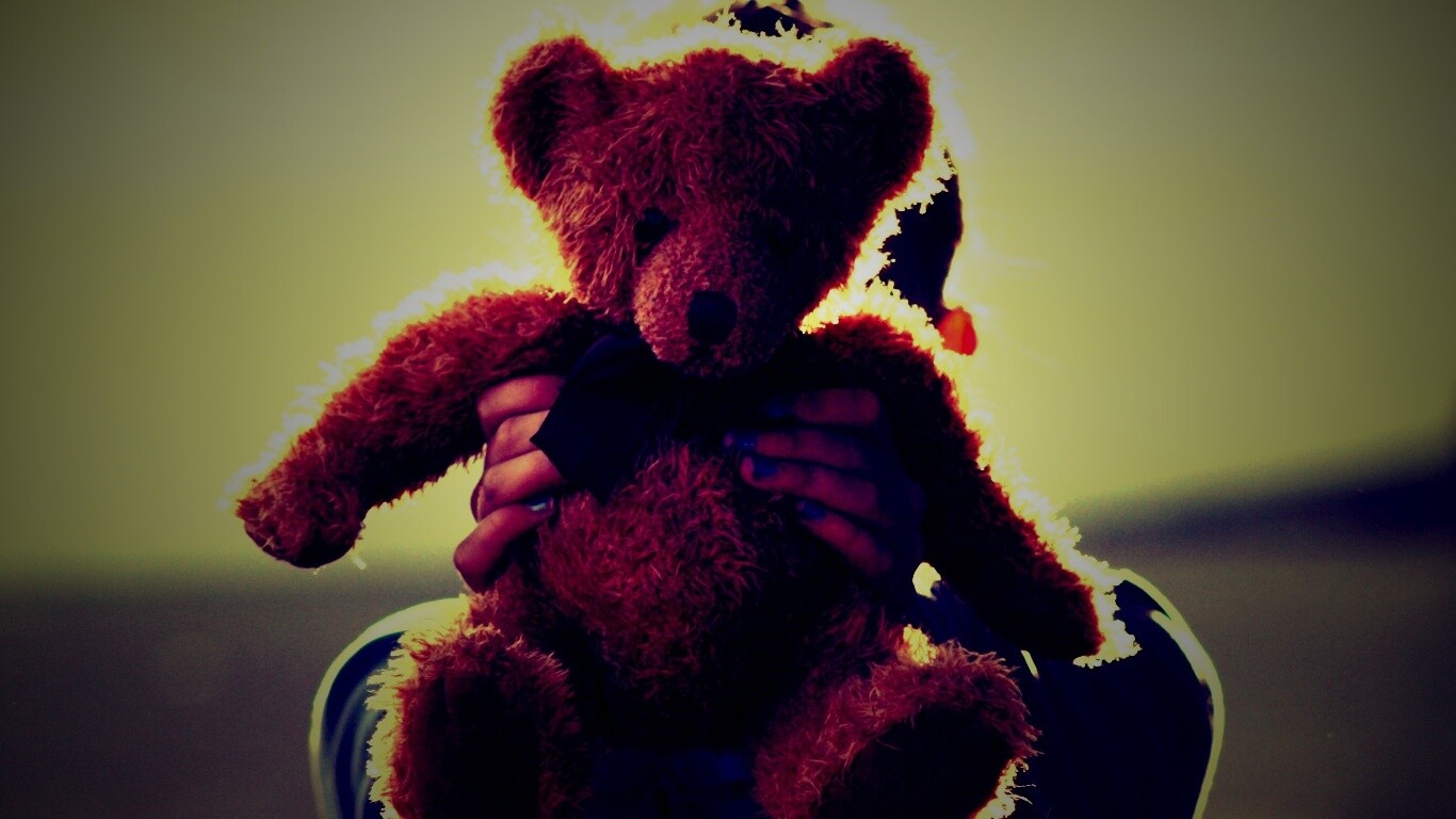 Плюшевый мишка обои