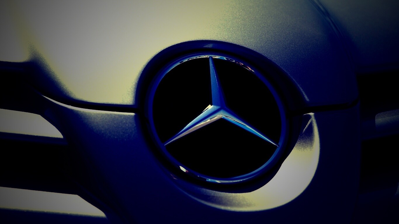 Логотип Мерседес обои