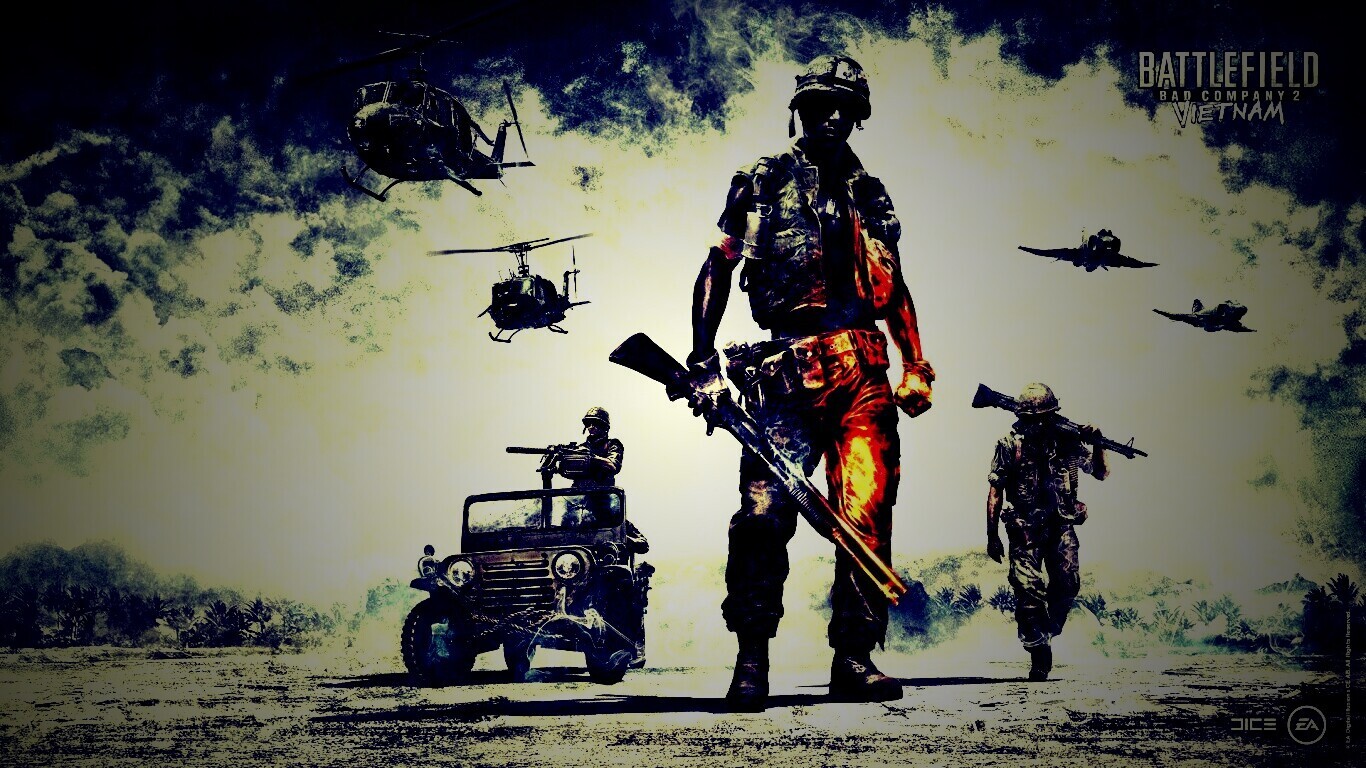 Battlefield Bad Company 2 Vietnam обои