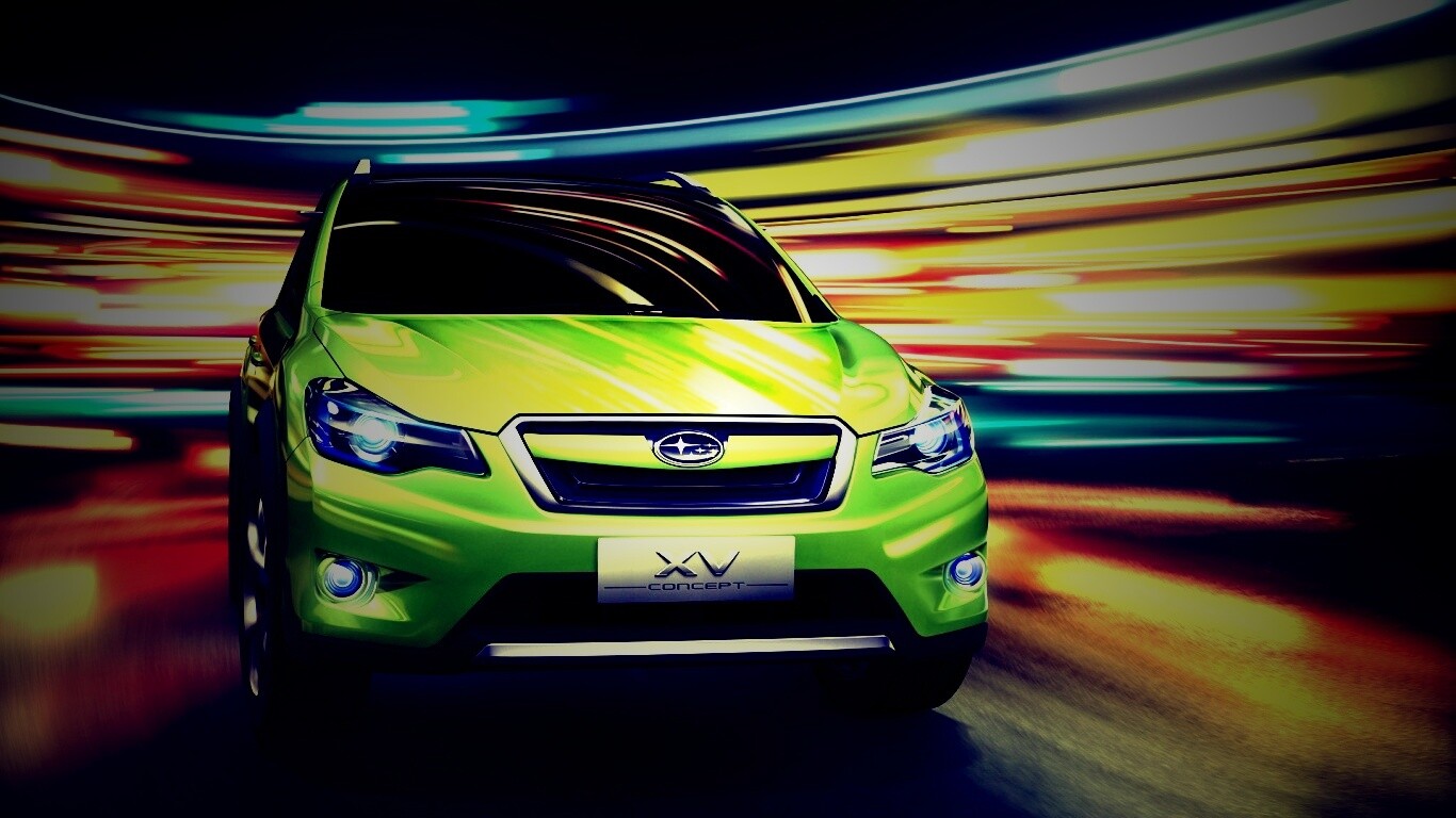 Subaru crossover обои