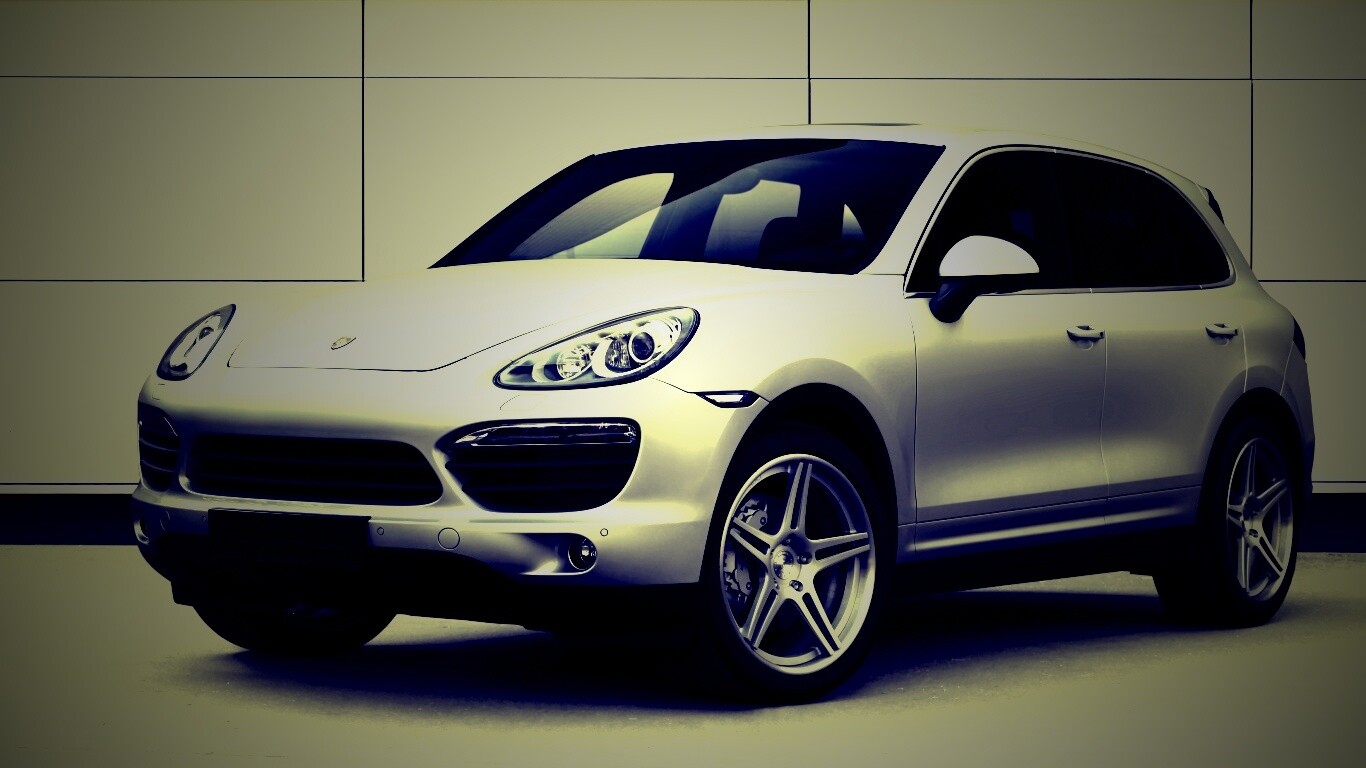 Кроссовер Porsche обои