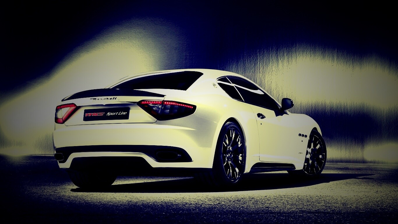 Мазерати Грантуризмо рендер обои