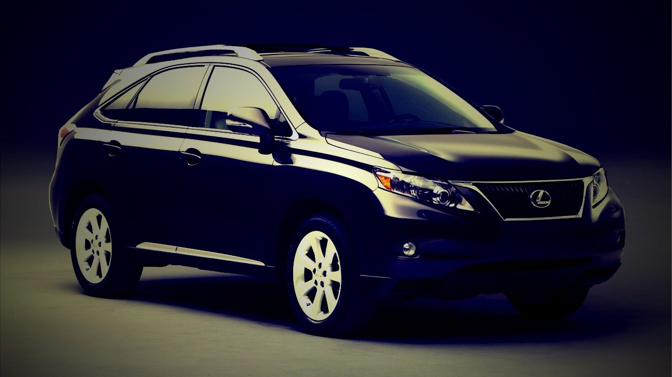 Кроссовер Лексус обои
