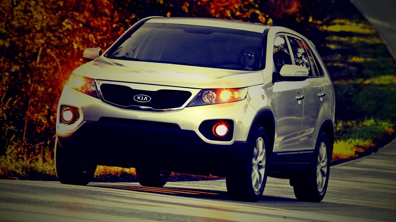 Кроссовер КИА обои