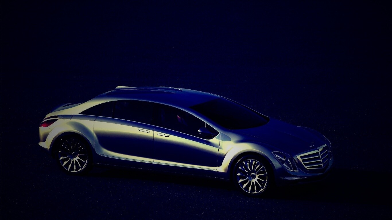 Концептуальный мерседес обои