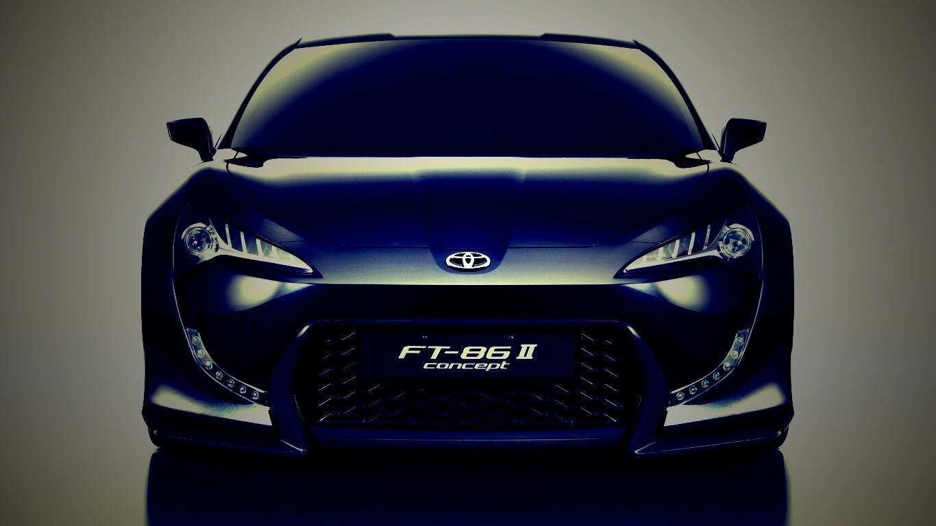 Тойота ФТ86 обои