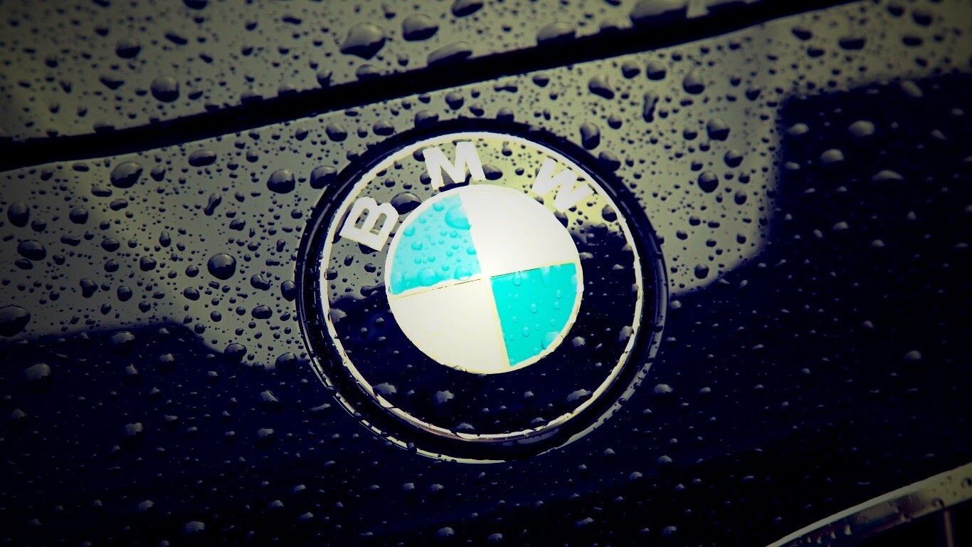 Эмблема БМВ обои