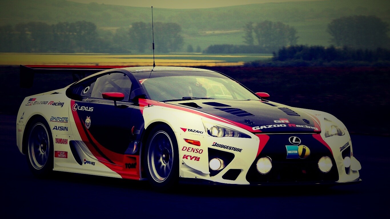 Гоночный Лексус обои