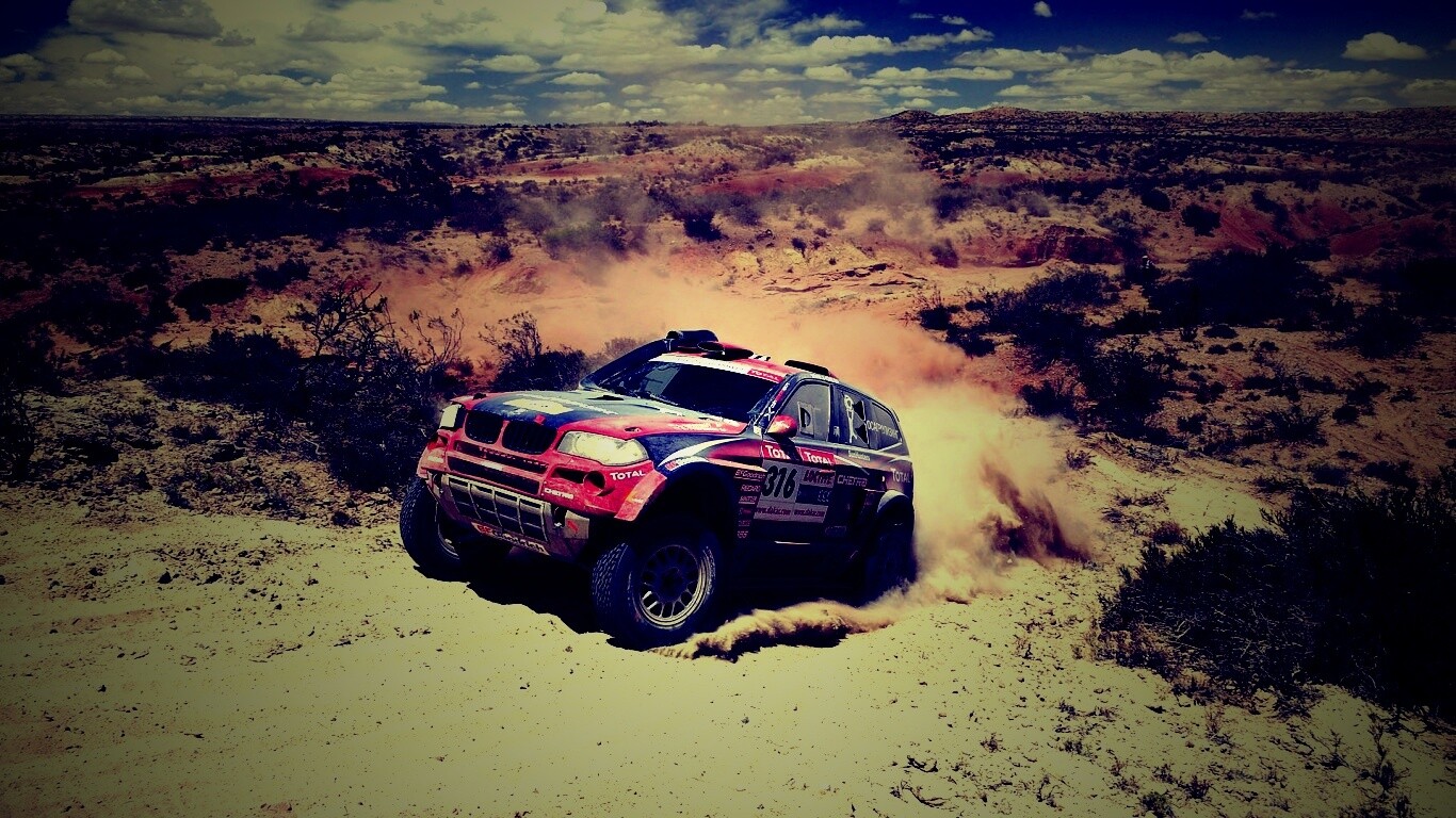Раллийный BMW X3 обои