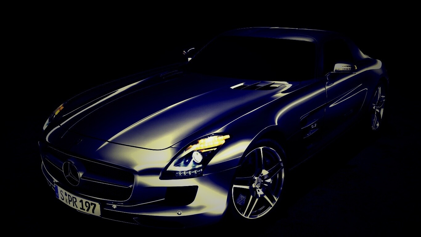 Mercedes SLS обои