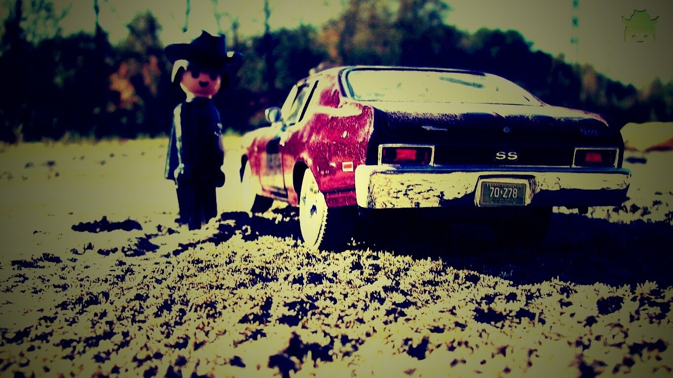 Машинка для человечка Lego обои