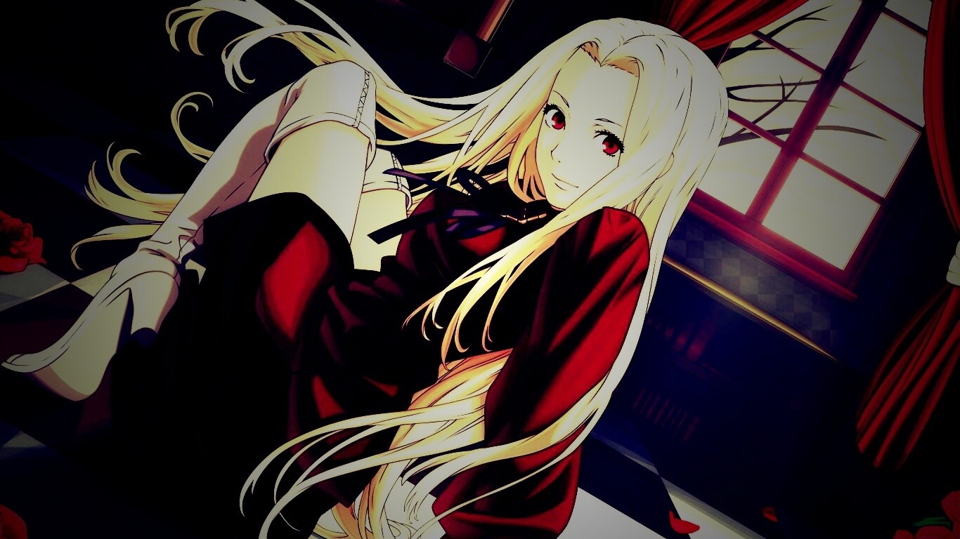 Блондинка в белых сапогах обои