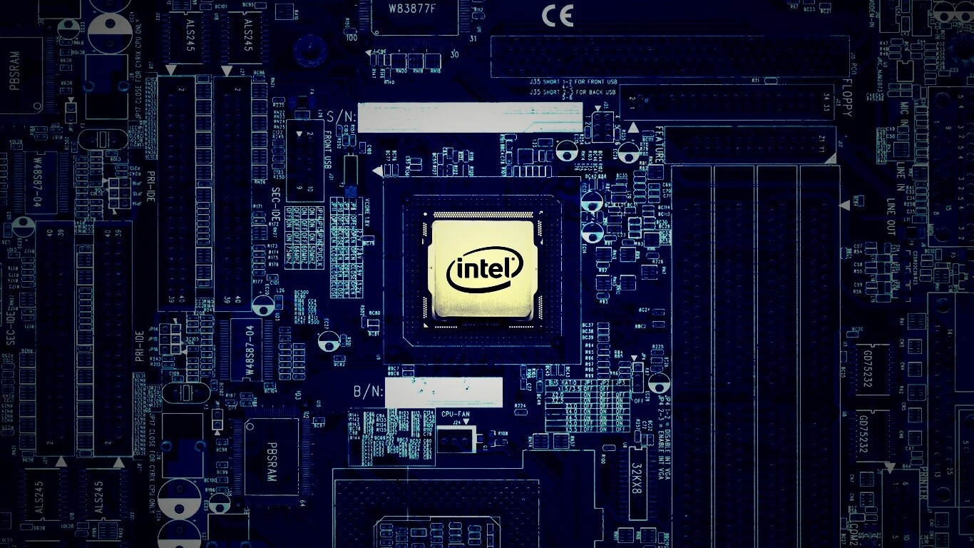Процессор от Intel обои