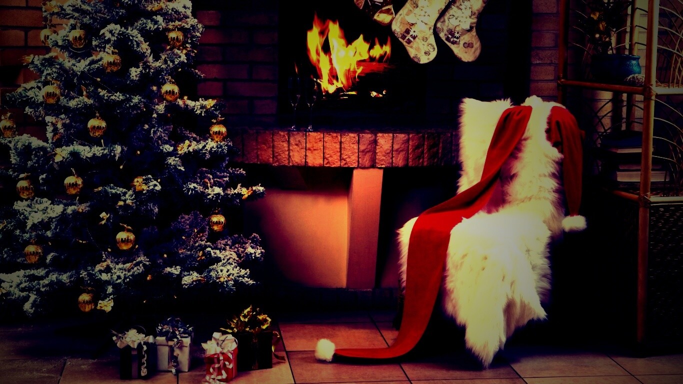 Рождественская атмосфера обои