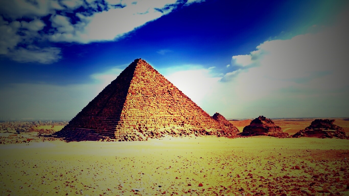 Пирамиды в Египте обои