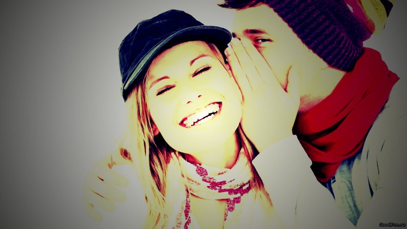 Шутка на ушко обои