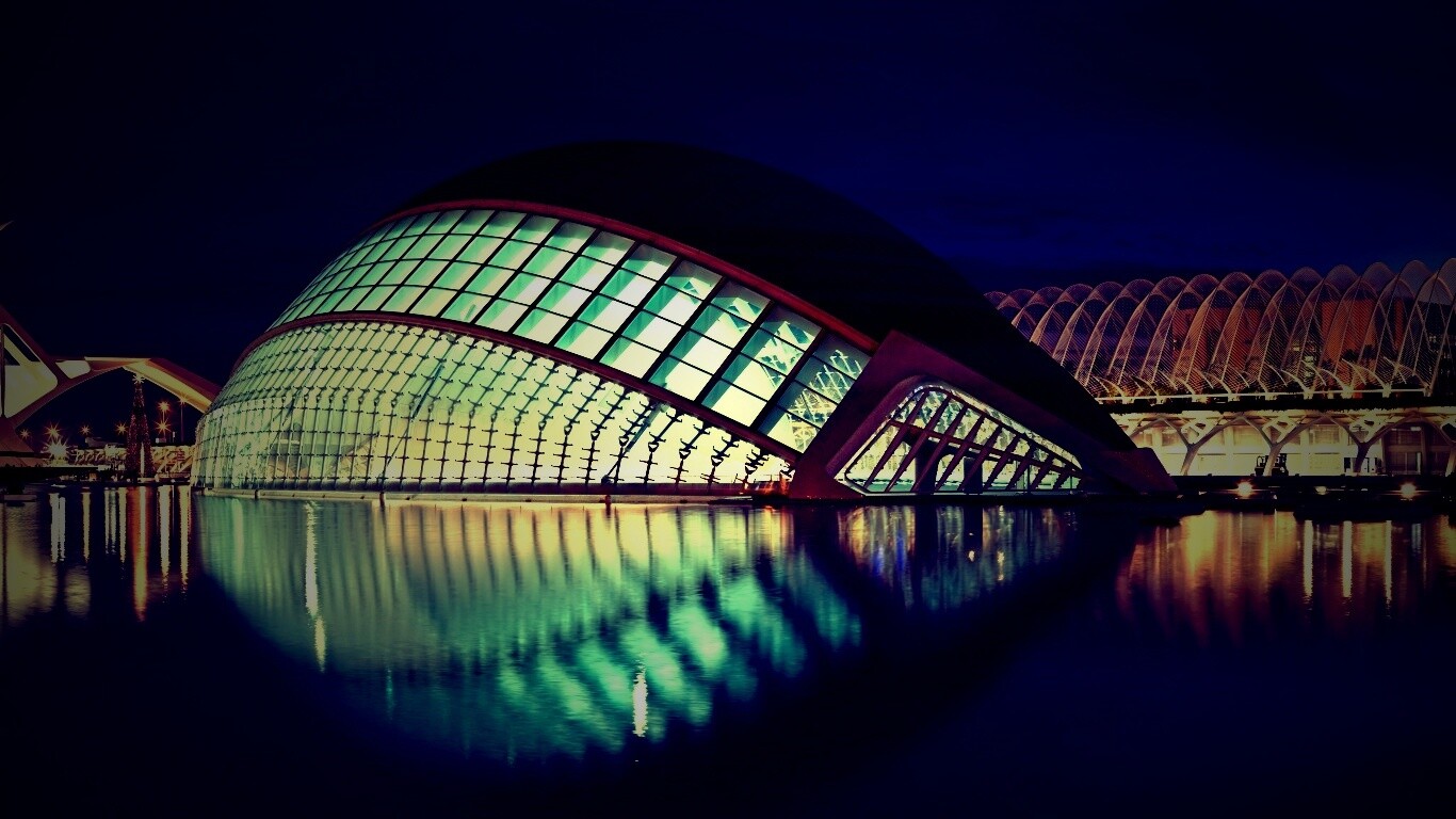 Здание обои