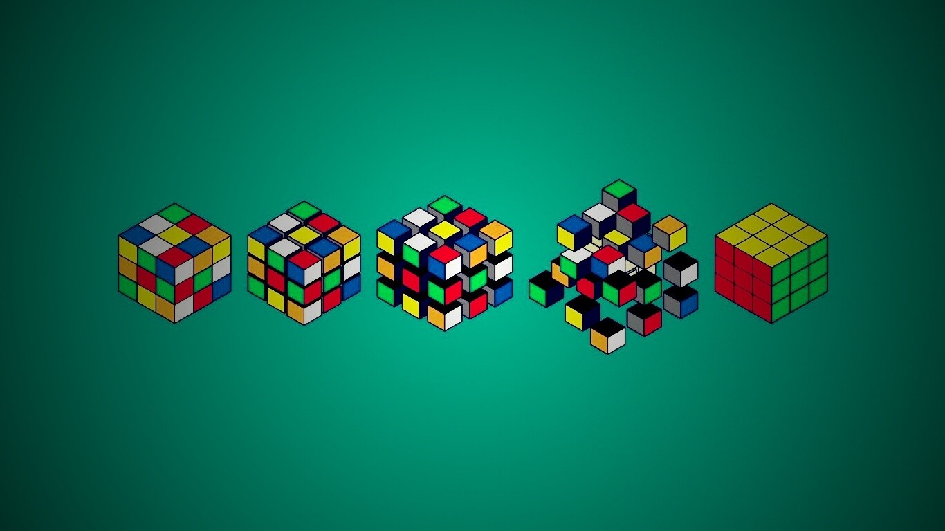 Как собрать кубик Рубика? обои