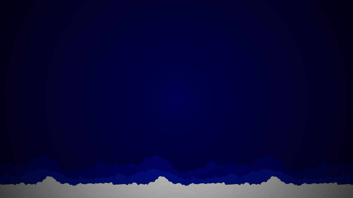 Над облаками в векторном стиле обои