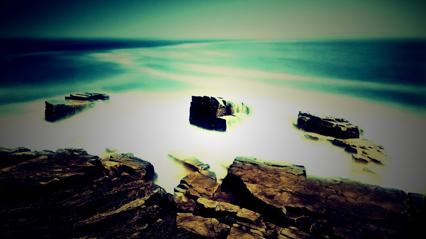 Скалы у моря обои