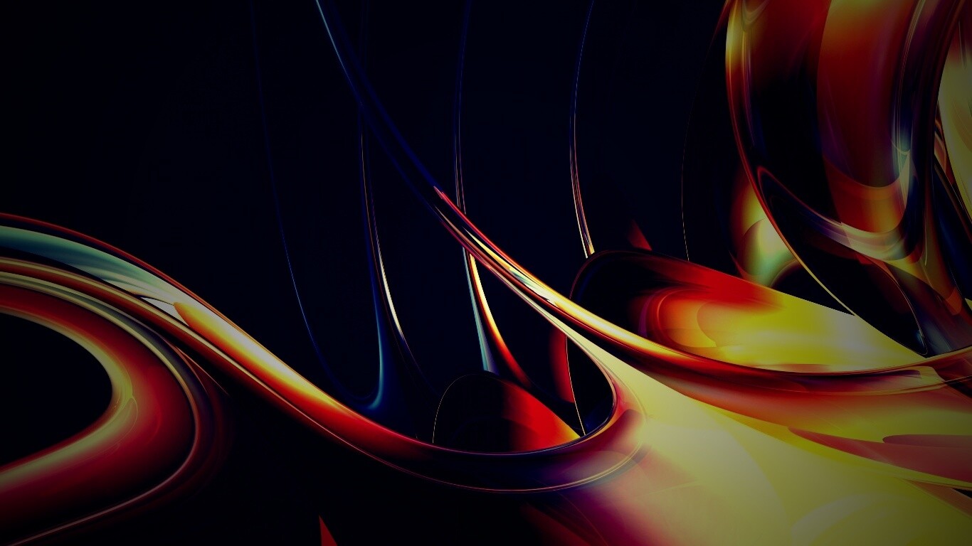 Закрученная абстракция обои