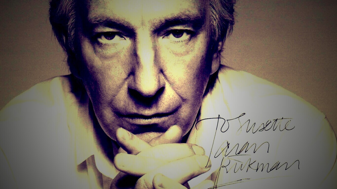 Алан Рикман обои