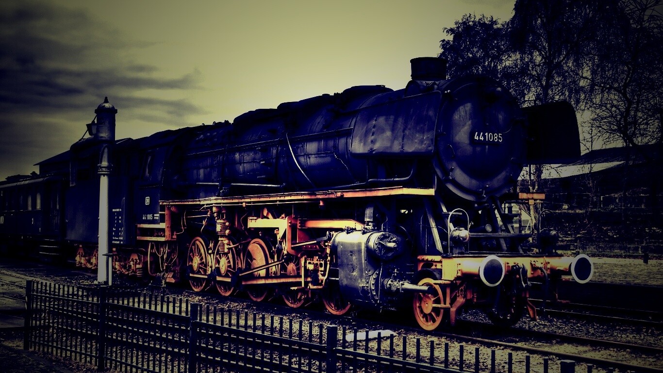 Паровой локомотив обои