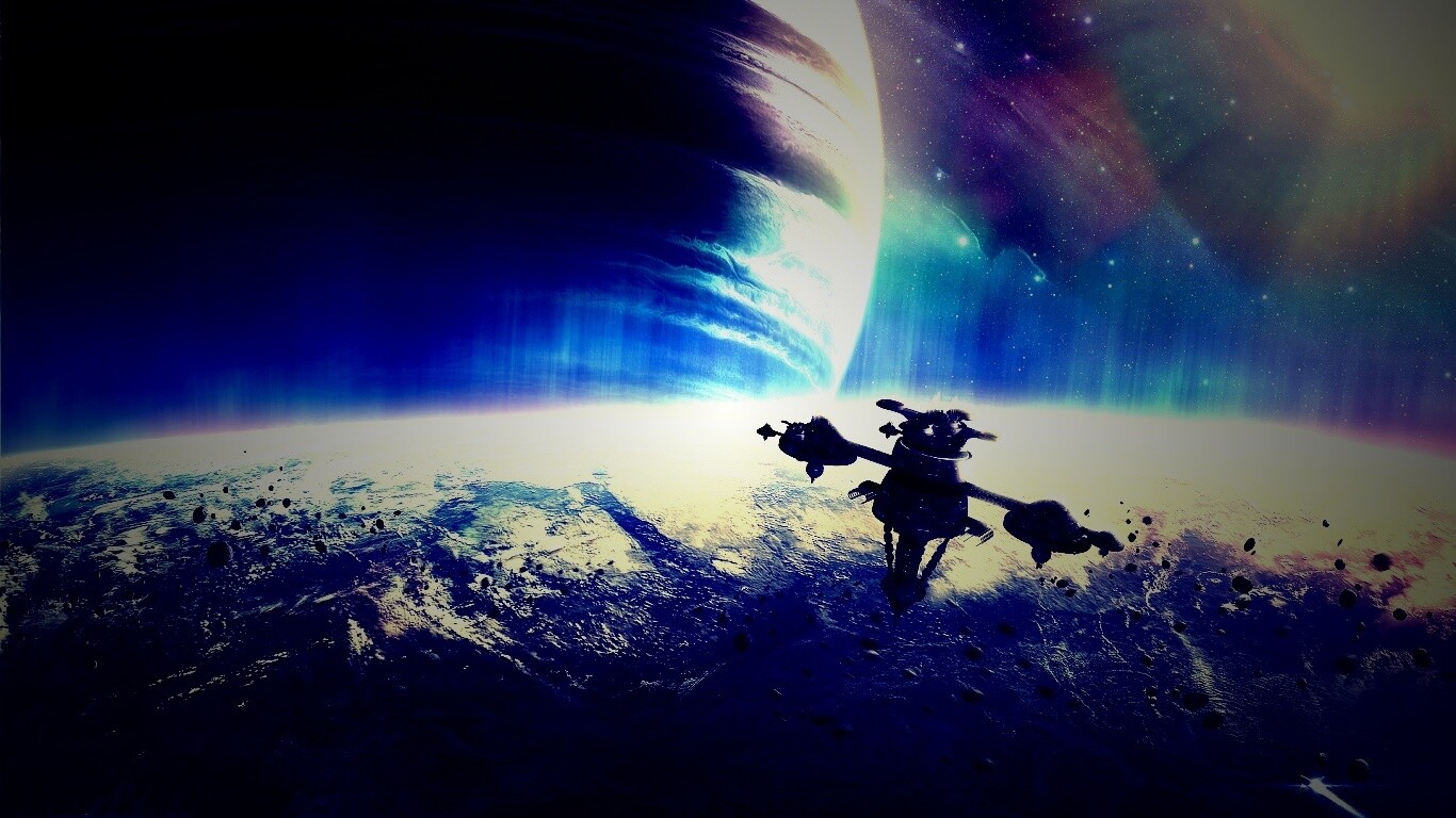 Космический корабль обои