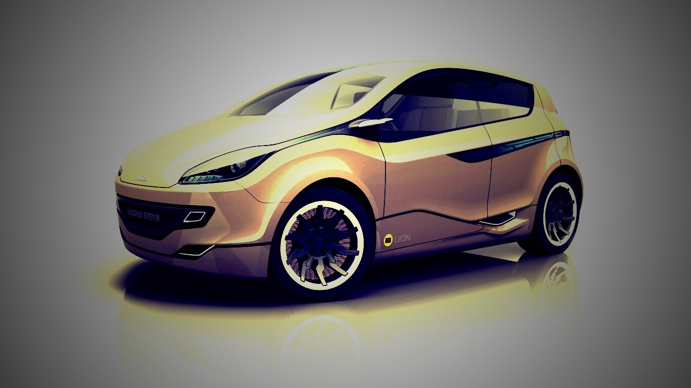 Концепт хэтчбека обои