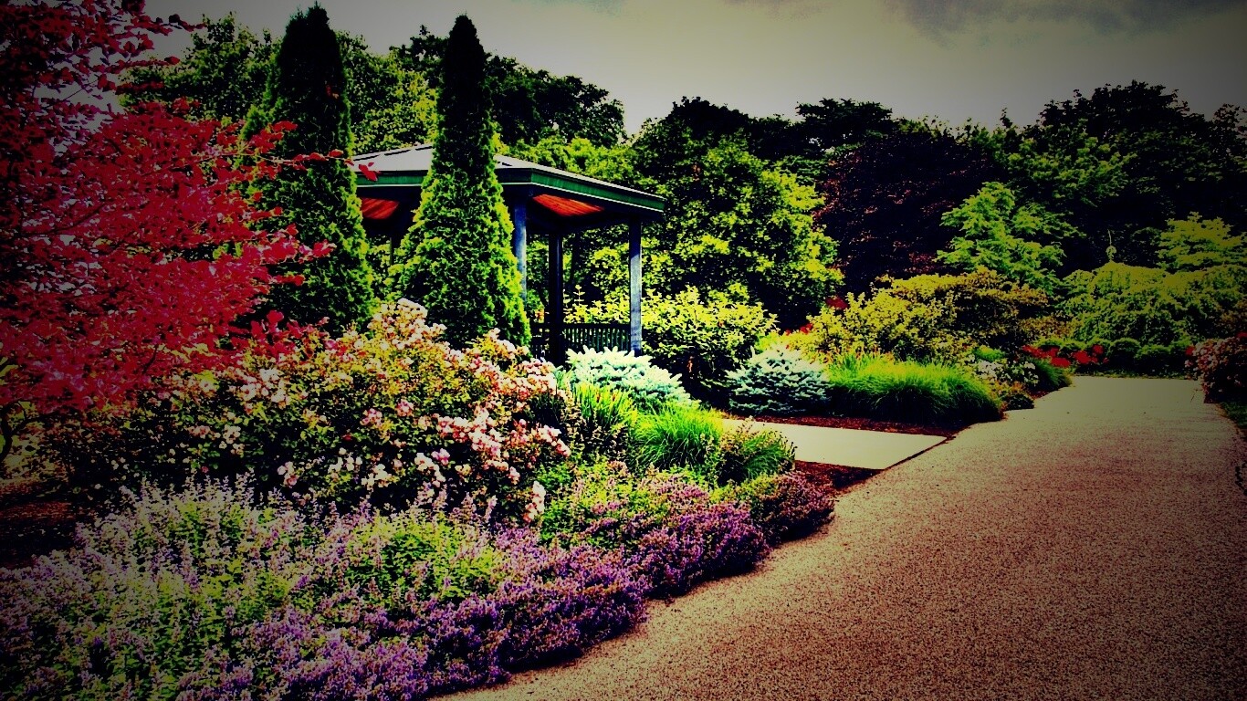 Ландшафтный дизайн обои