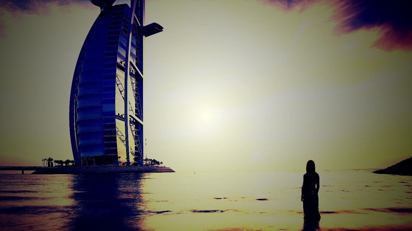 Бурдж Аль Араб в Дубае обои